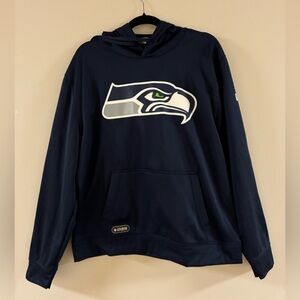Team Apparel Navy Blue Seahawks Hoodie XL